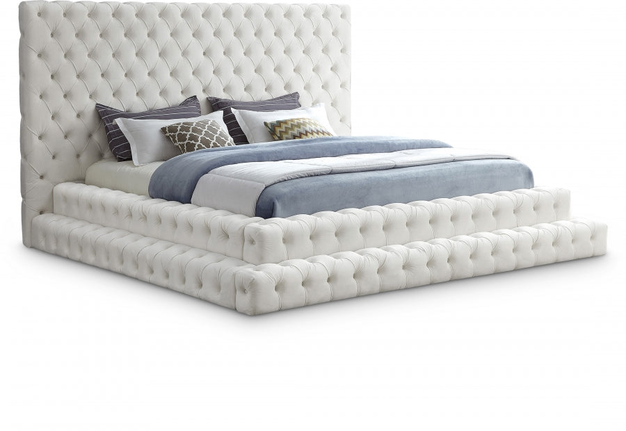 Revel - Velvet Upholstered Bed - King