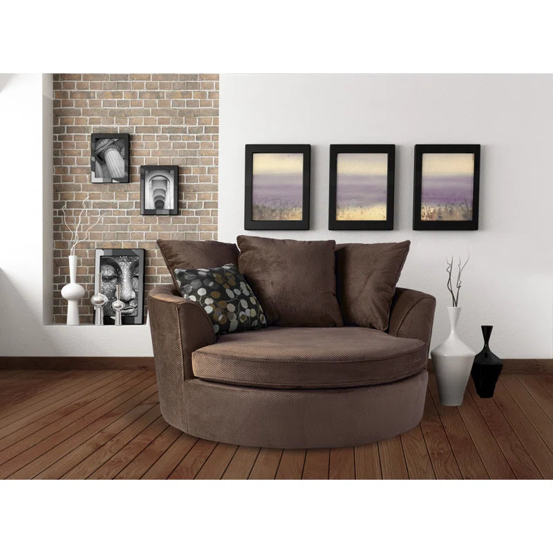 Accent Chair Asha Cuddler Chair Costco Big And Comfortable Round Sofa