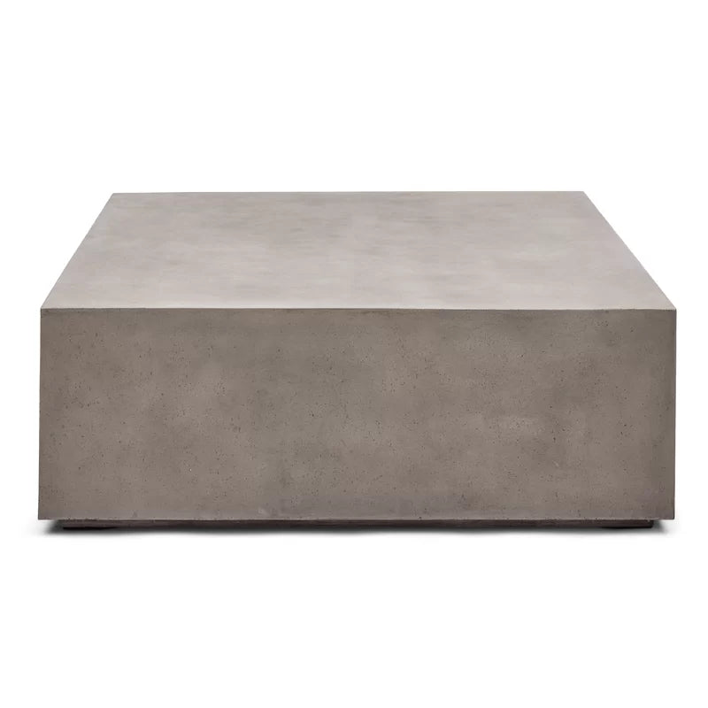 Concrete Coffee Table Le Furniture Shop Montreal