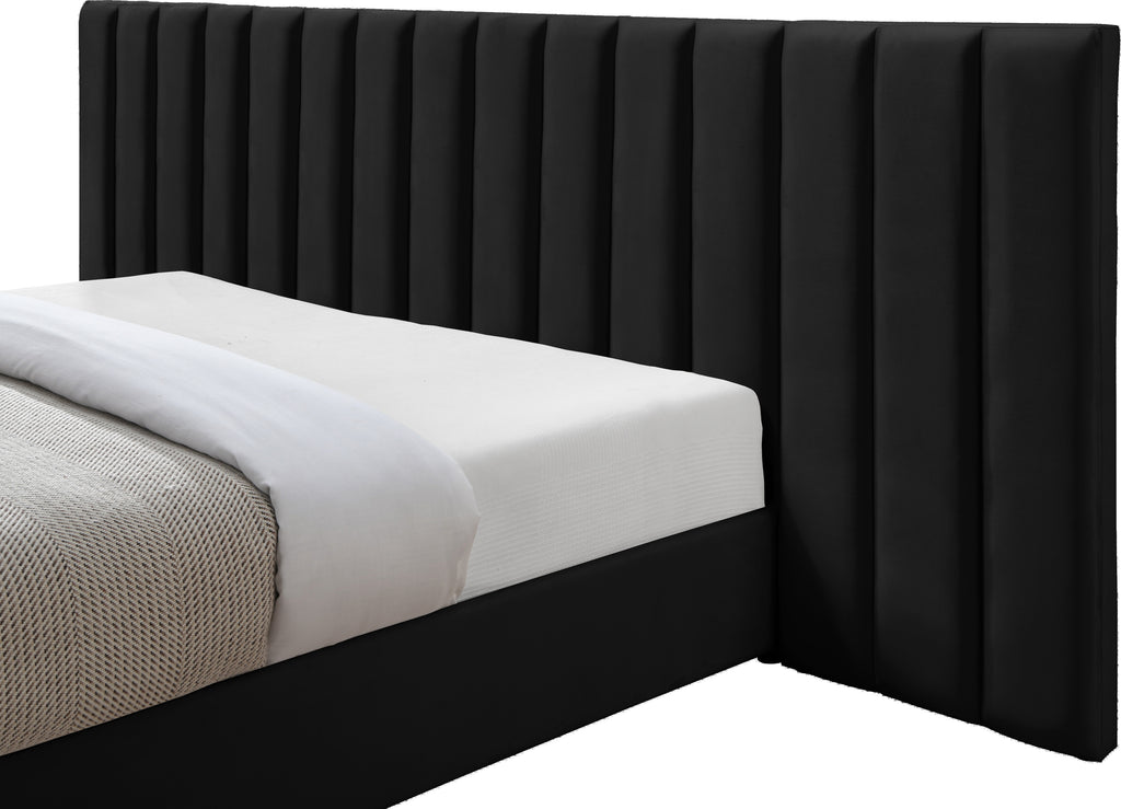 Black King Headboard