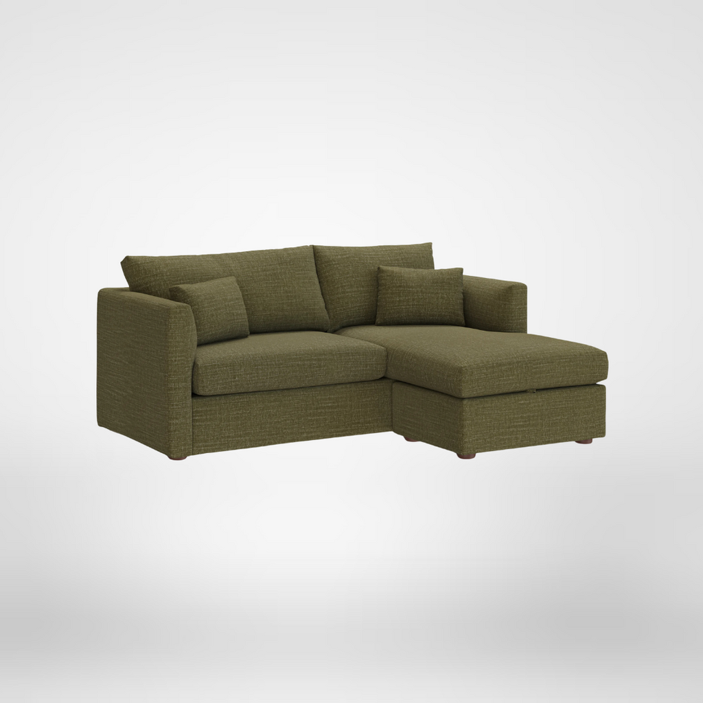 Havencrest - Reversible Storage Sectional with ottoman