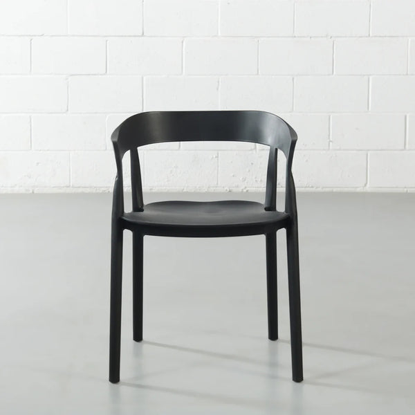 VICKY- Fauteuil Noir