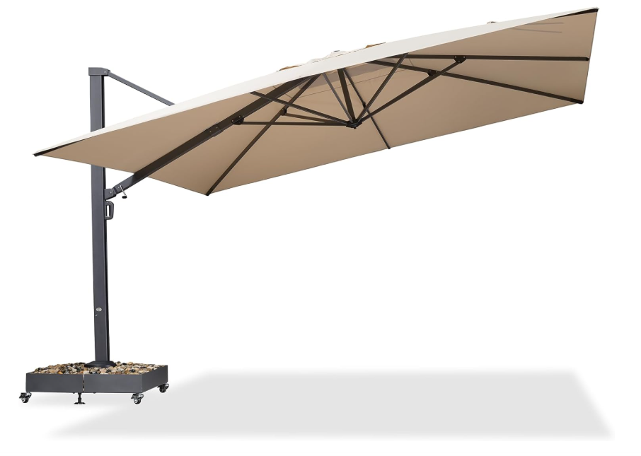 PURPLE LEAF - 13' X 13' Square Patio Umbrella