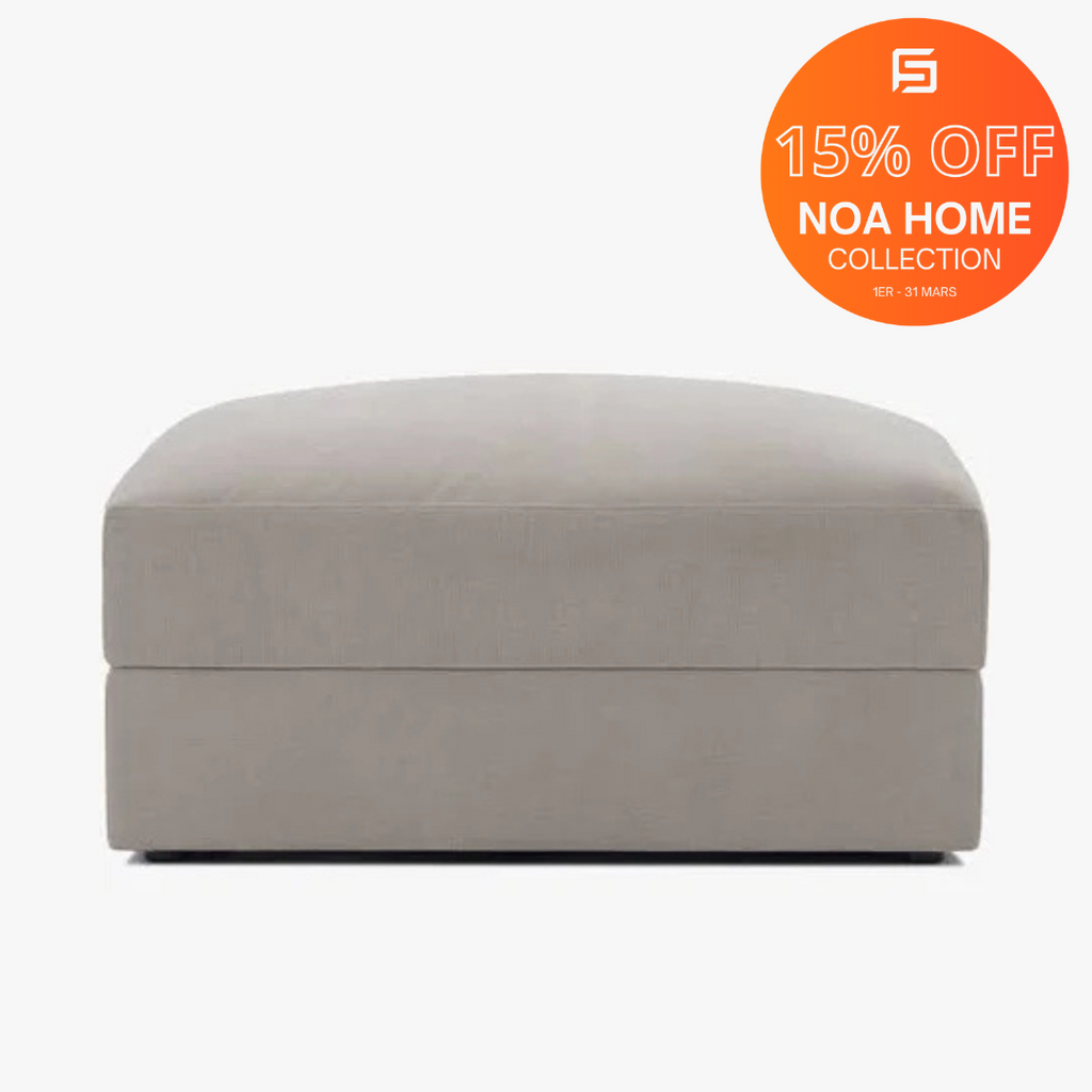 Sydney - Storage  Ottoman Grey