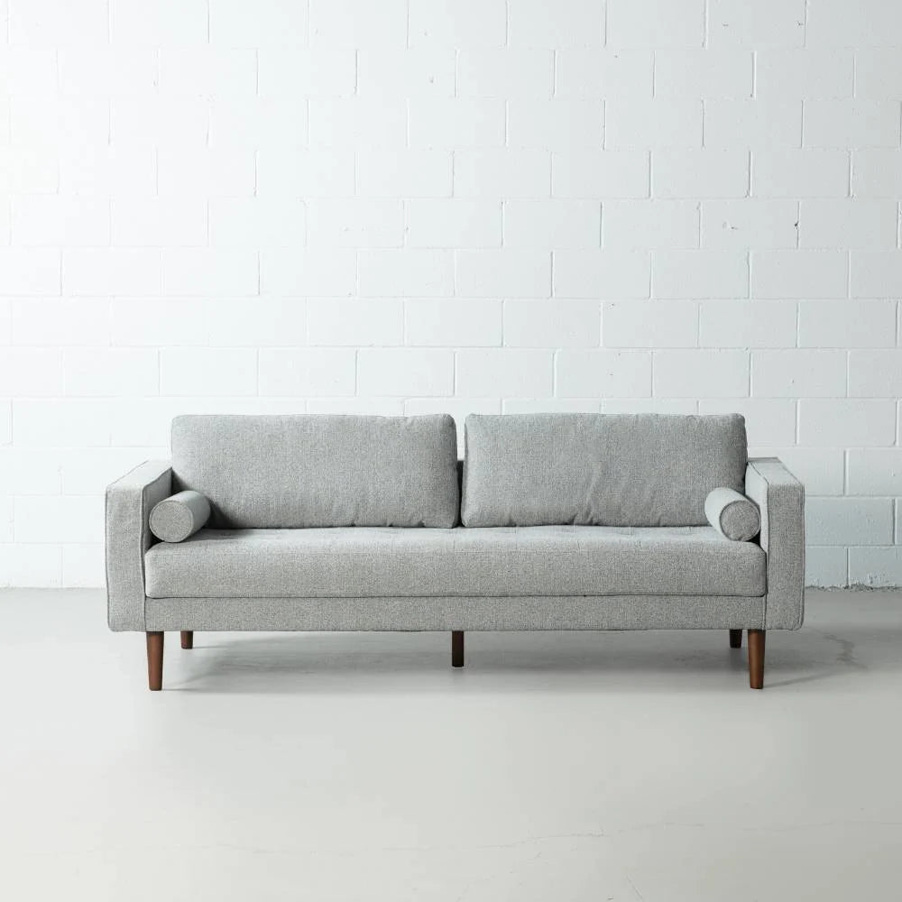 Fonda - Grey Fabric Sofa