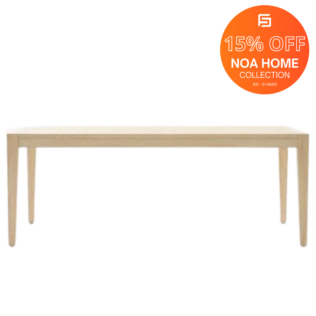 TRIBECA - Dining Table 79" Natural