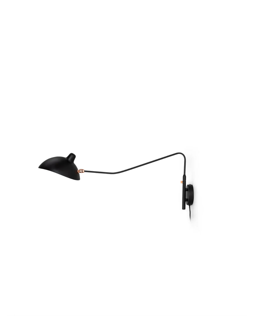 Leap Black Sconce Lamp