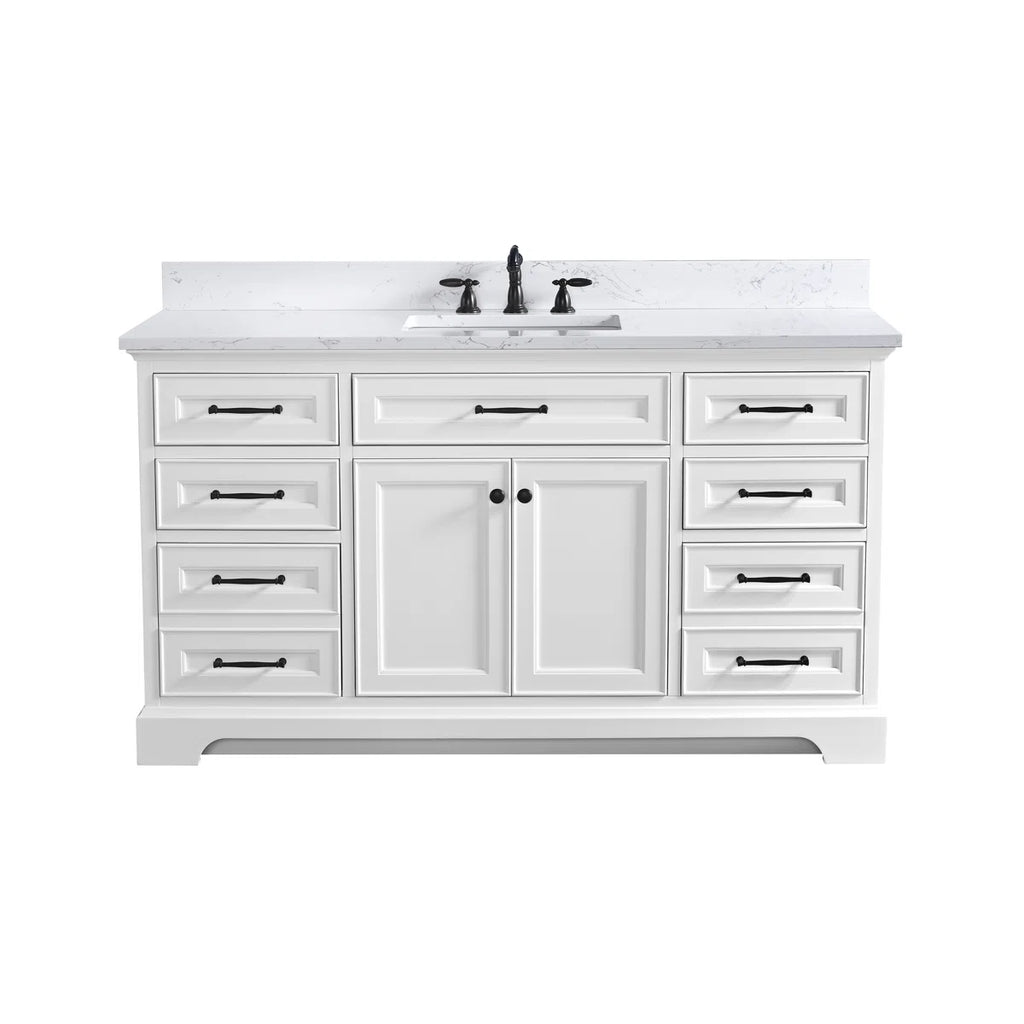 Aanayah 60" Single Bathroom Vanity Set