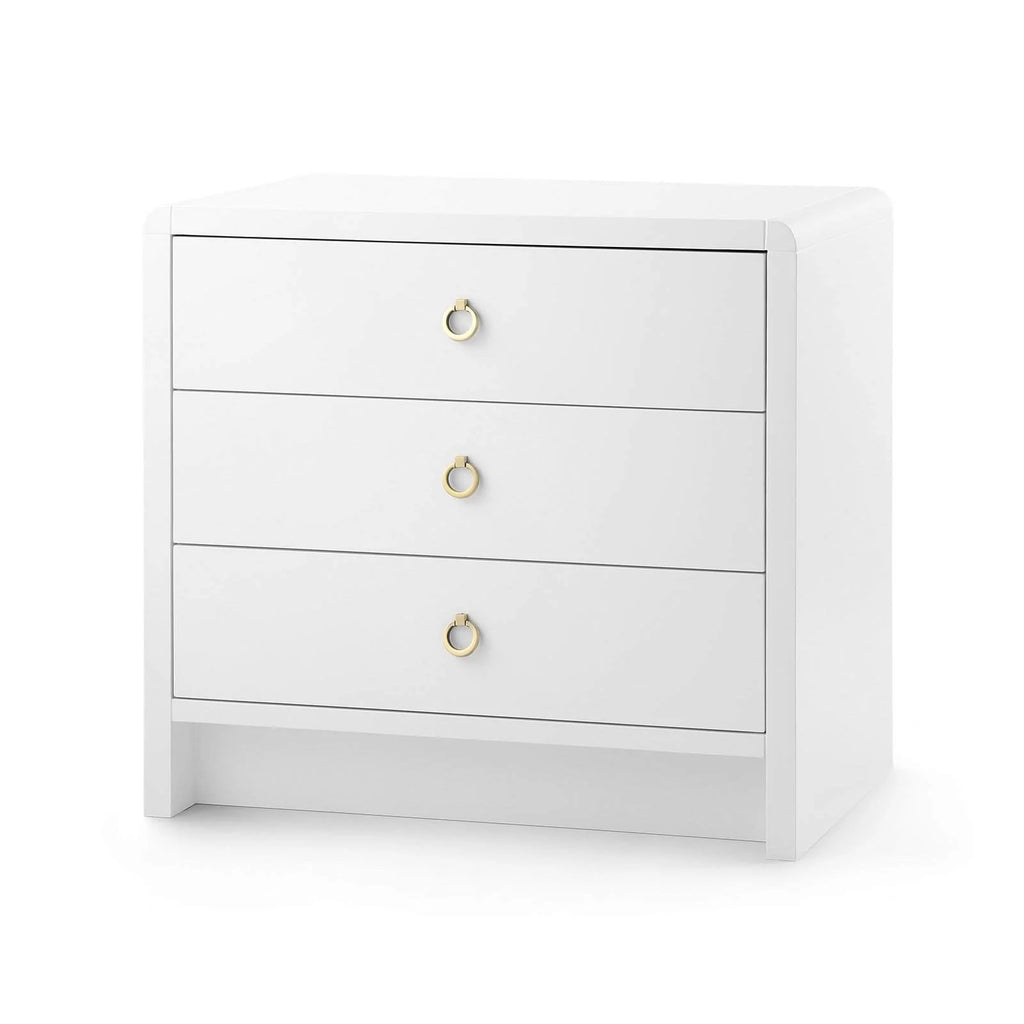 3-Drawer Side Table