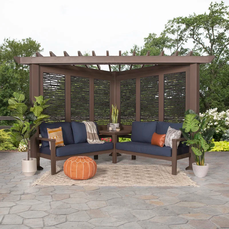 Backyard Discovery Steel Pergola with Canope