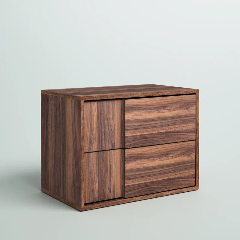 Walnut Nightstand (set of 2)