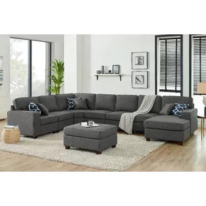 8 - Piece Upholstered Sectional
