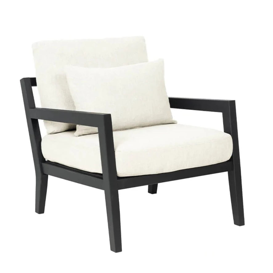 Black Oak Lounge Chair