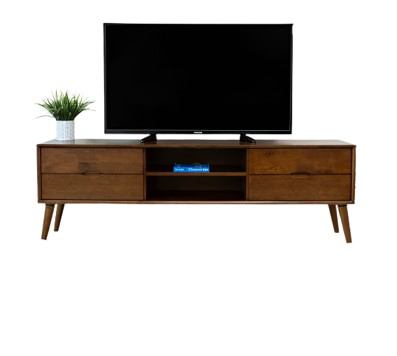 LILY - Solid Wood TV Stand