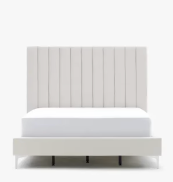 PARKER - Bed King Cream