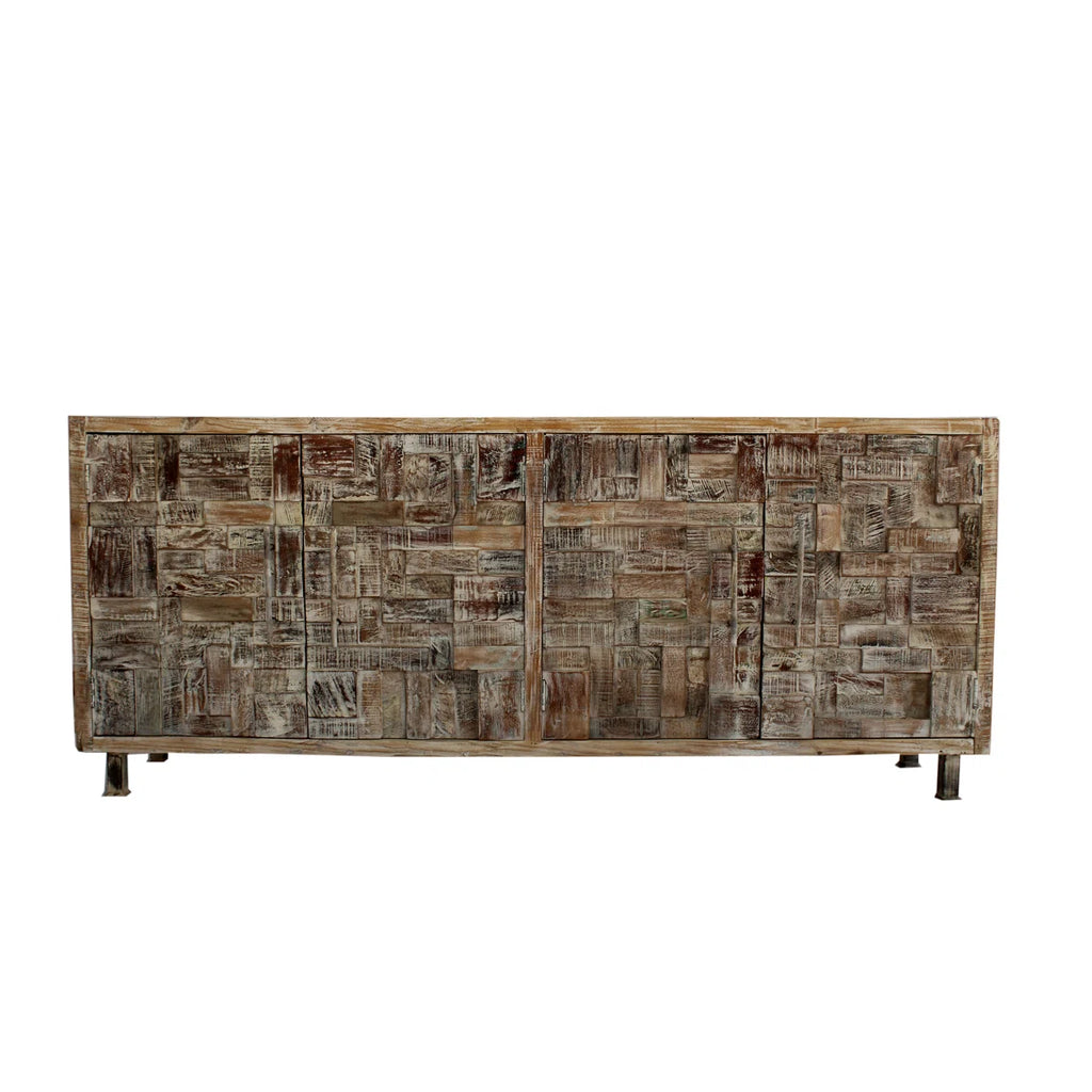 Distressed - Sideboard - White Wash
