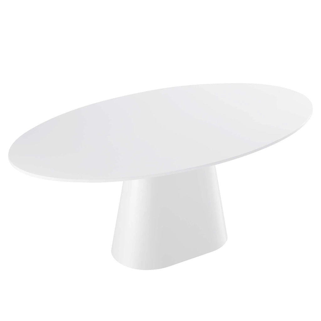 Provision 75" Oval Dining Table in White