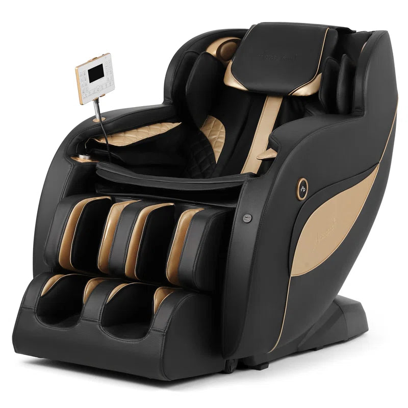 Faux Leather Heated Massage Chair