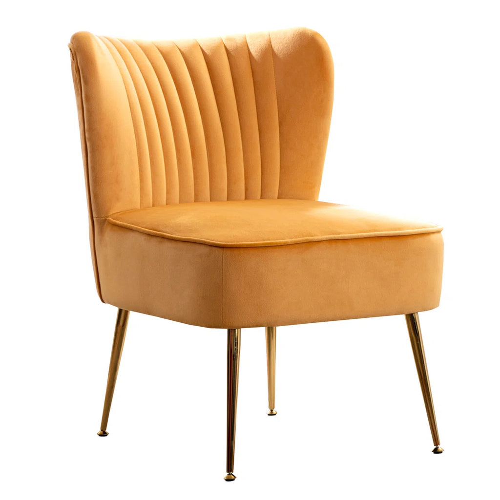 Figaro Velvet Accent Chair
