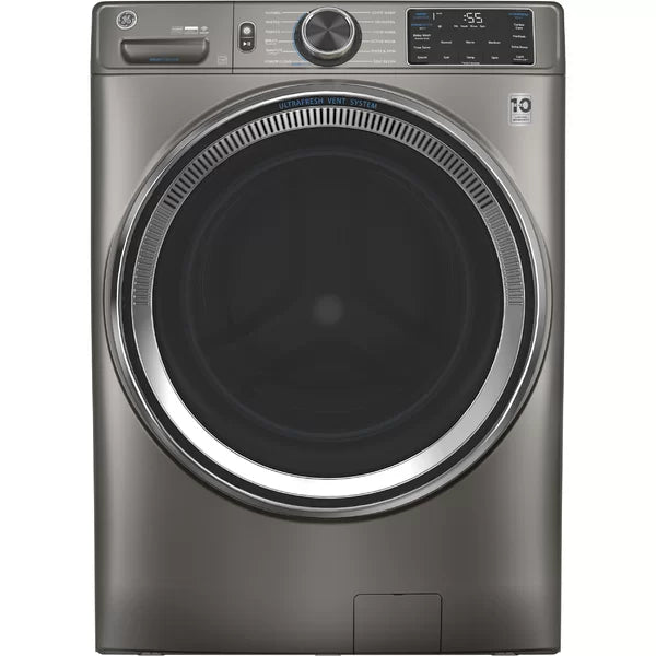 GE Appliances Smart 4.8 Cu. Ft. Energy Star Front Load Washer with Steam Wash