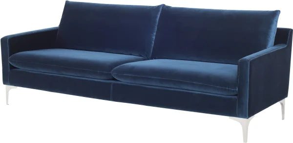Anders -  Triple Seat Sofa - Midnight Blue