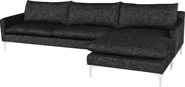 Anders - Sofa Sectionnel - Salt & Pepper