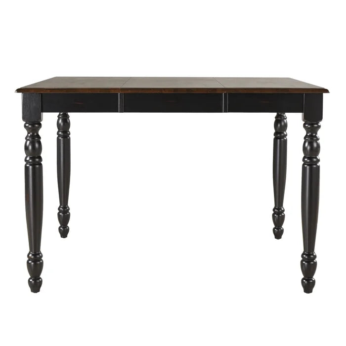 Counter Height Butterfly Leaf Solid Wood Dining Table