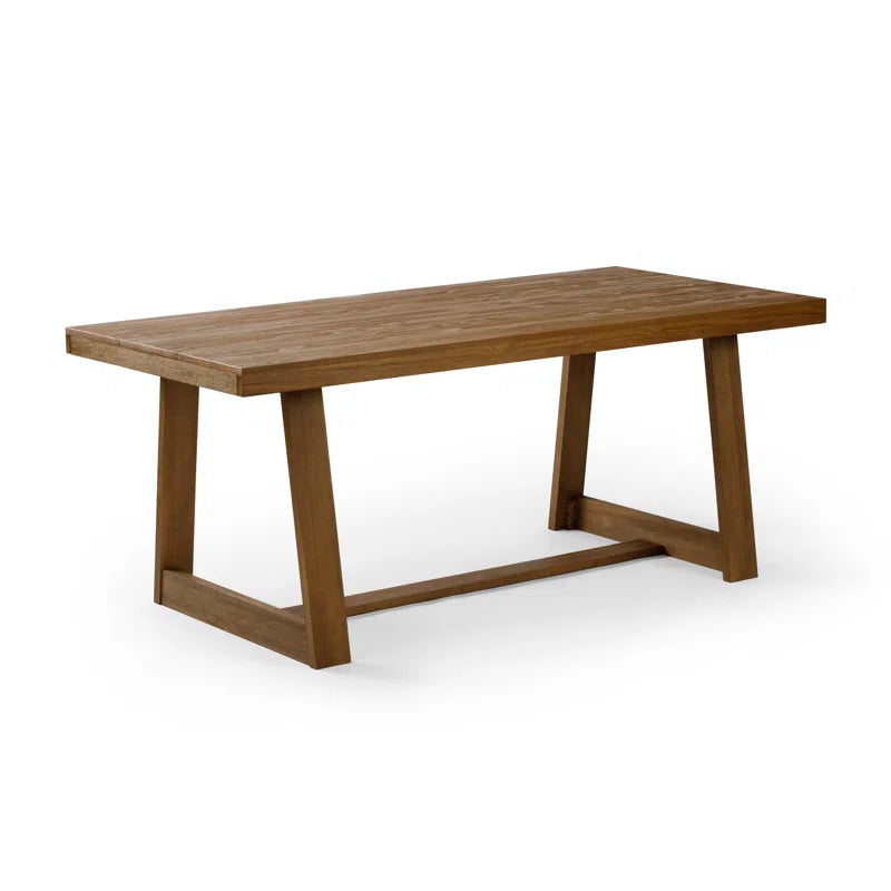 Linzy - Table de salle à manger en bois massif