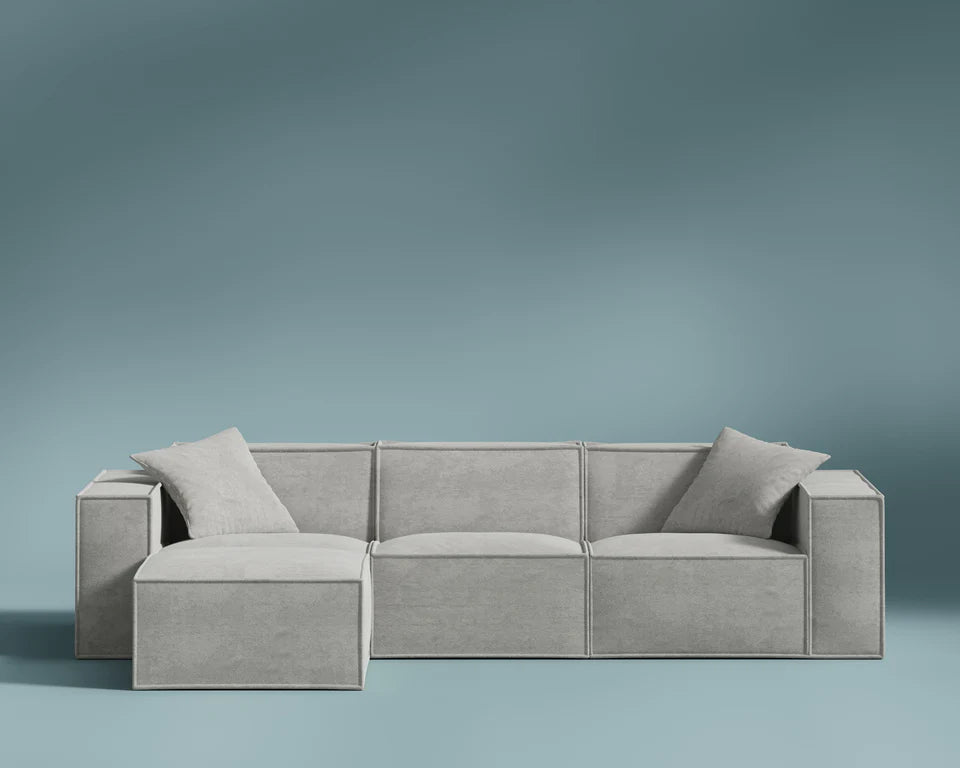 VICTORIA - Sofa Sectional - Platinum Grey