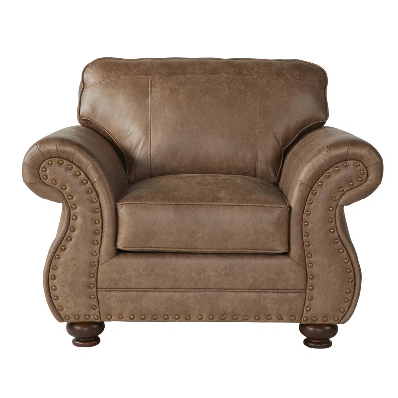 BENNY- Faux Leather Chair