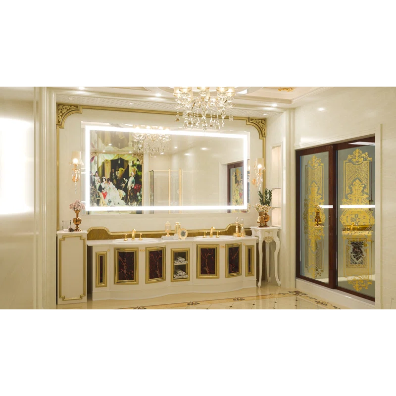 Maya - Lighted Bathroom / Vanity Mirror with Brightness Adjustable, Memory Function, Anti-fog