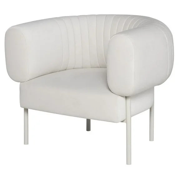 Reina Occasional White Chair
