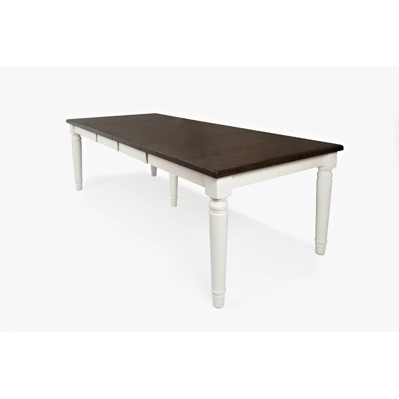 Extendable Solid Wood Dining Table