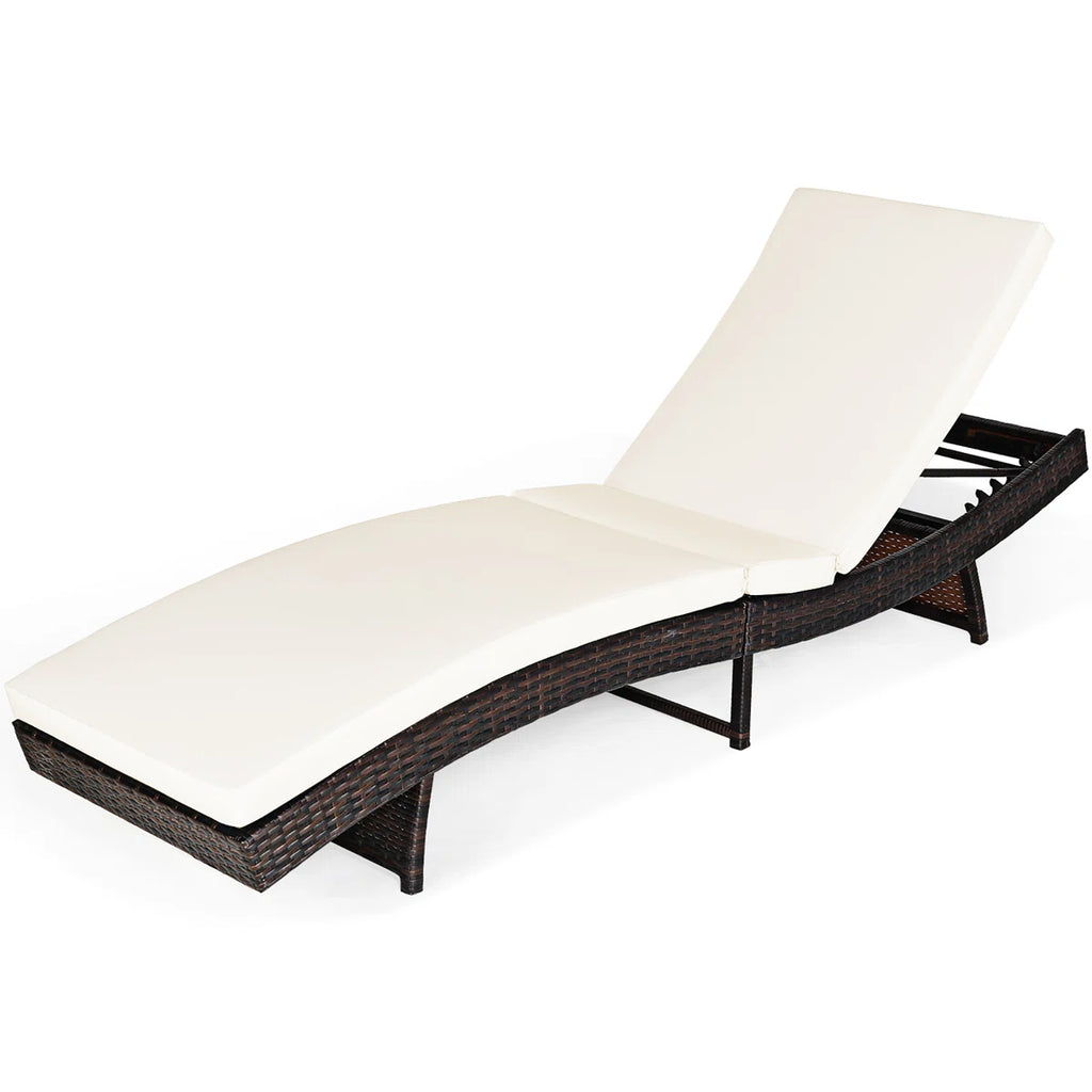 Outdoor Metal Chaise Lounge