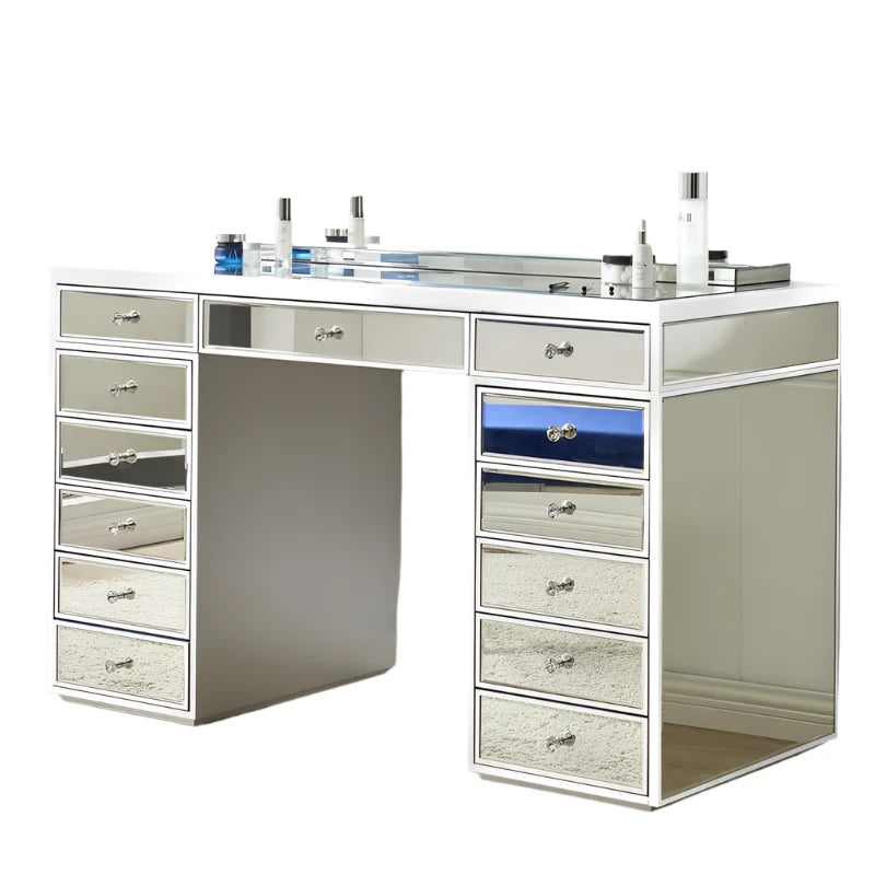 Patternson Mirrored Vanity Table