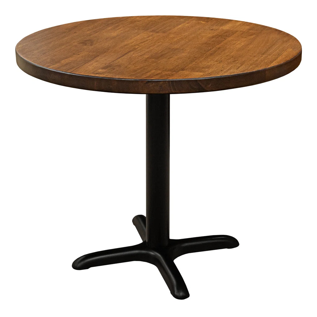 Riley - Table de salle à manger en bois massif 36".
