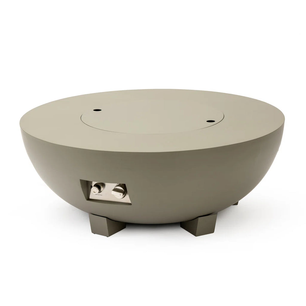 Round Iron Fire Pit Table