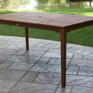Solid Wood Outdoor Dining Table