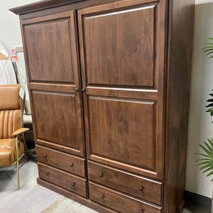 Solid Wood Armoire - Made in United States