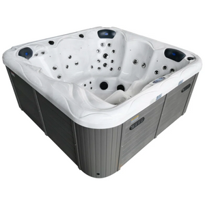 6 - Person 67 - Jet Acrylic Square Hot Tub with Ozonator