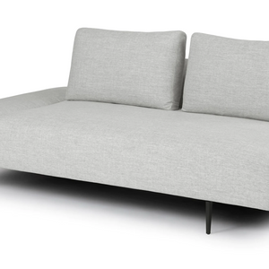 Gray Left Chaise Lounge