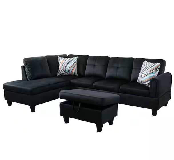 2 - Piece Upholstered Sectional (no ottoman)