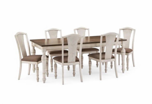 HARRY - Extendable Dining Table (6 Chairs Included)