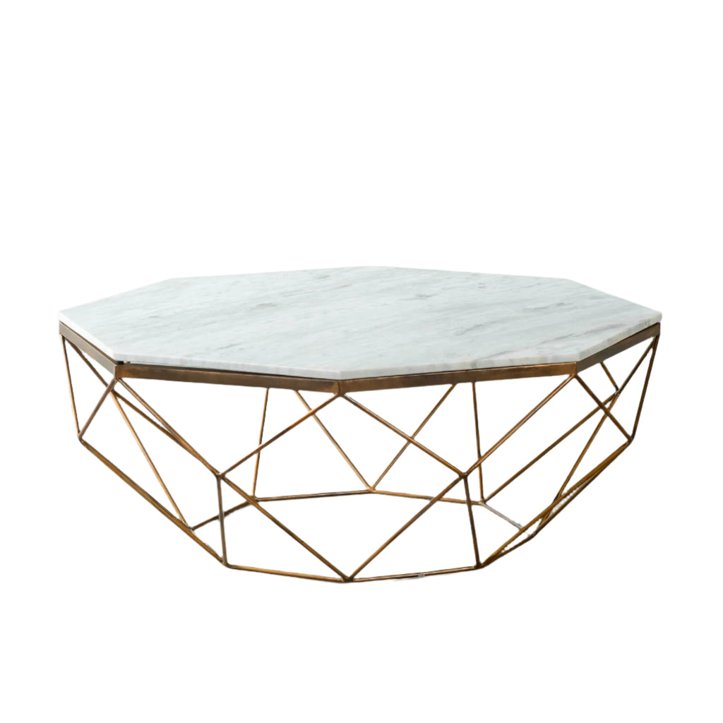 MAYE - Table Basse en Marbre