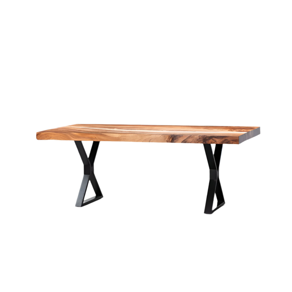 JIMMY- 83'' Wood Dining Table