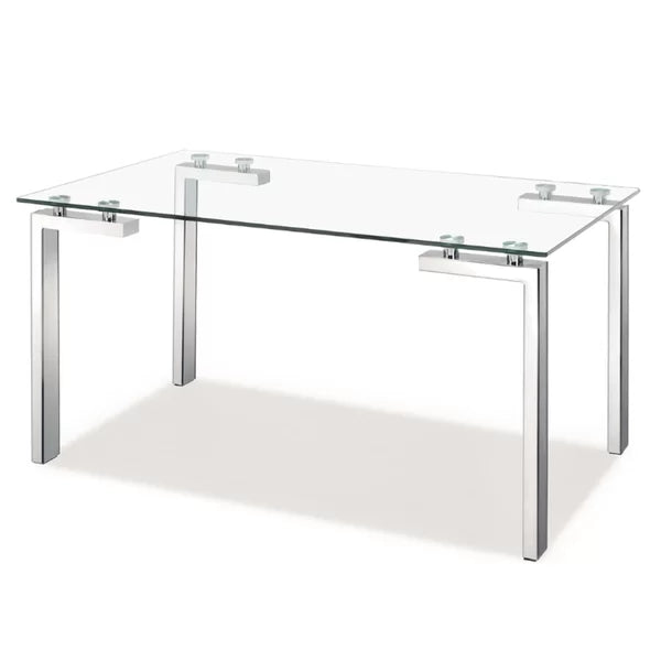 51" Glass Dining Table
