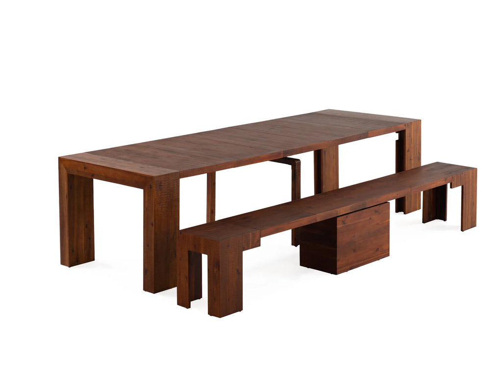 Northern Red Oak - Transformer Dining Set - The Practical