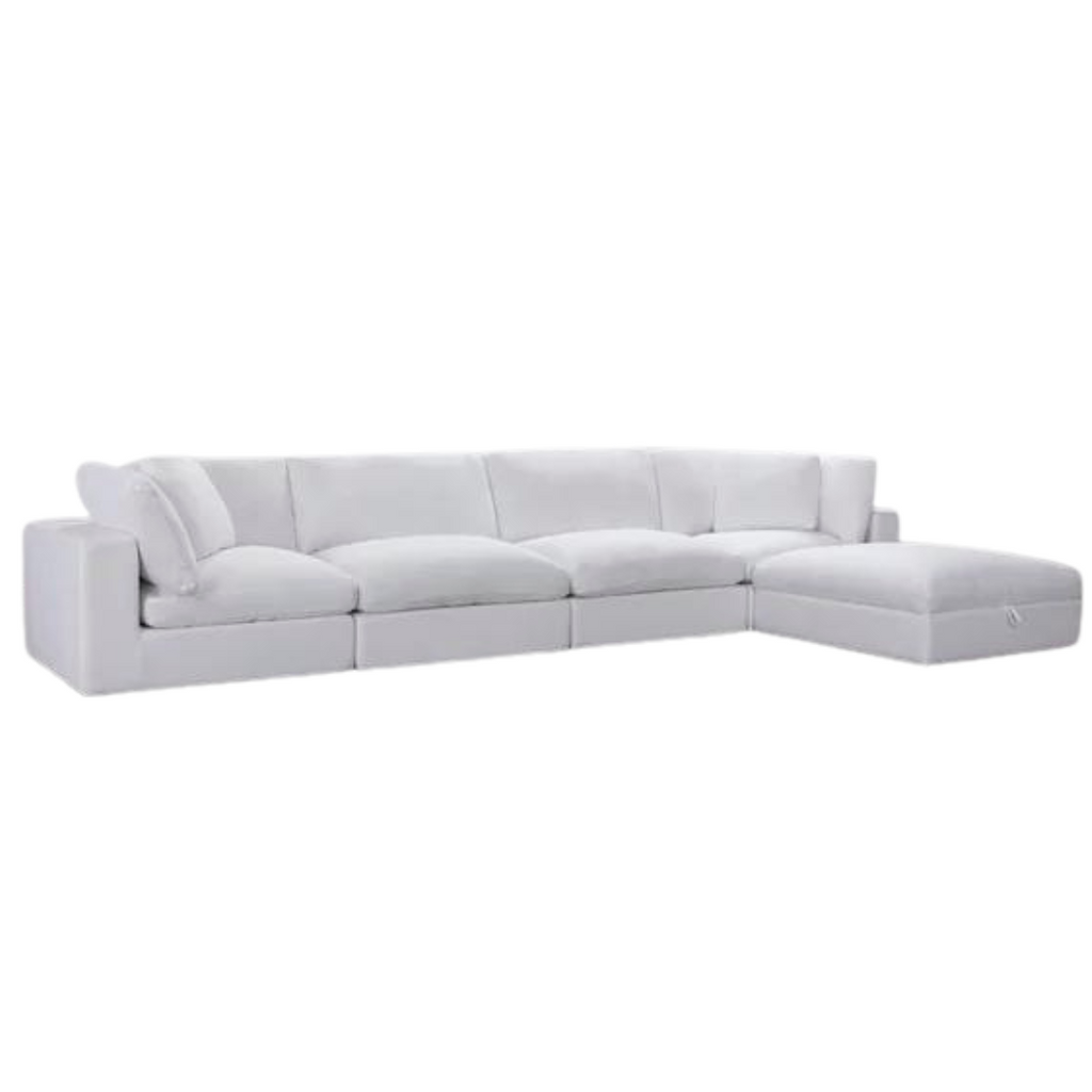 5 - Piece Upholstered Sectional