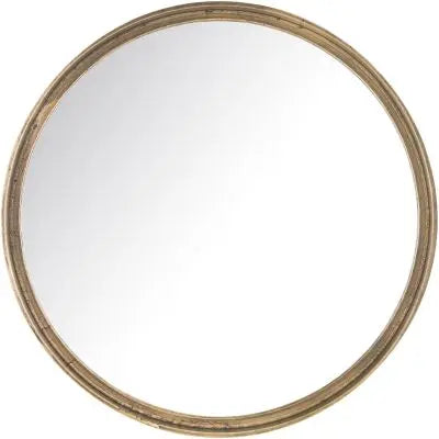 31.5"W Gold Mirror