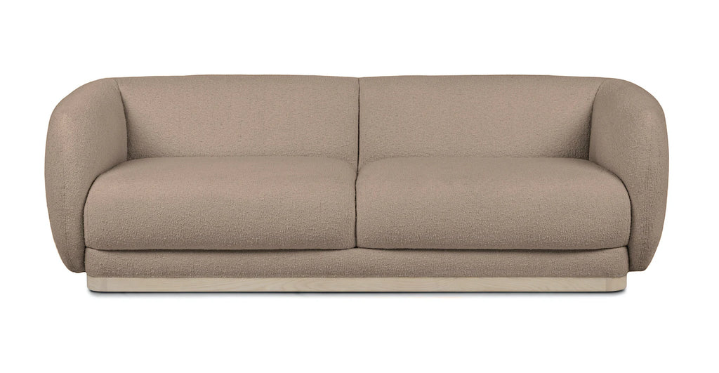 Sandstone Wool Bouclé Sofa